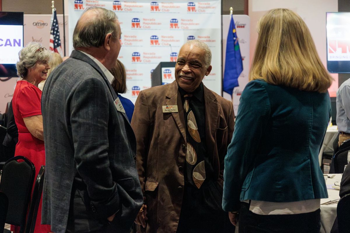 Members and guests at a Nevada Republican Club gathering